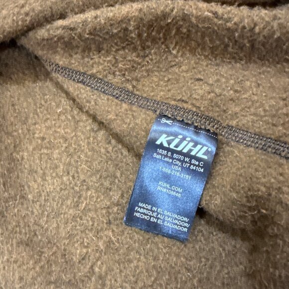 Kühl Mens Revel Fleece 1/4 Zip Pullover Sweater XX Large Gorpcore Hiking Outdoor - Picture 4 of 8